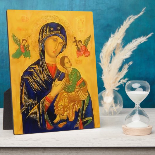 Unsere Mutter der ständigen Hilfe Fotoplatte (Seite)