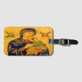Unsere Mutter der ständigen Hilfe Gepäckanhänger (Vorderseite (Horizontal))