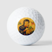 Unsere Mutter der ständigen Hilfe Golfball (Vorderseite)