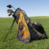 Unsere Mutter der ständigen Hilfe Golfhandtuch (Gras)