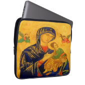 Unsere Mutter der ständigen Hilfe Laptopschutzhülle (Vorne Rechts)