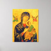 Unsere Mutter der ständigen Hilfe Leinwanddruck (Vorderseite)