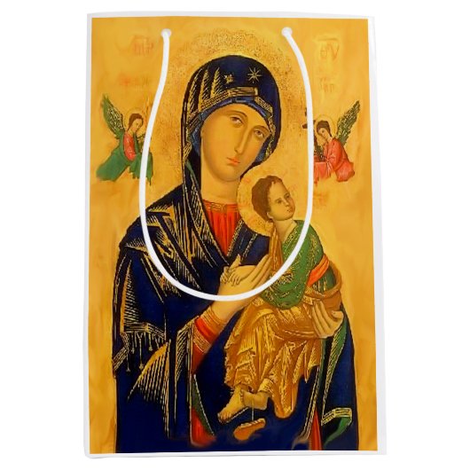 Unsere Mutter der ständigen Hilfe Mittlere Geschenktüte (Vorderseite)