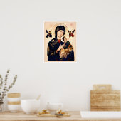 Unsere Mutter der ständigen Hilfe Poster (Küche)