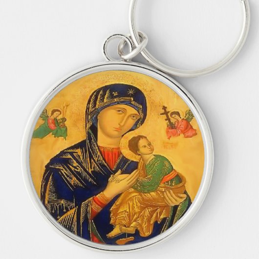 Unsere Mutter der ständigen Hilfe Schlüsselanhänger (Vorne)