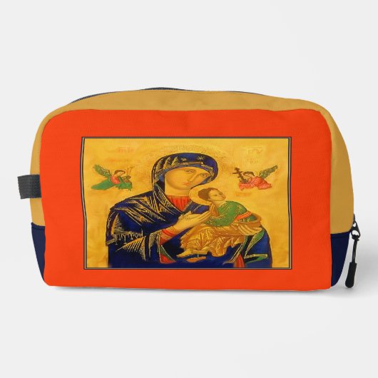 Unsere Mutter der ständigen Hilfe Waschbeutel (Vorderseite)