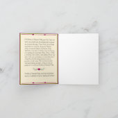 Unsere Mutter, die eine ständige Hilfe-Note-Karte Karte (Innenseite)