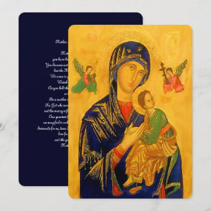 Unsere Mutter, die ständig Hilfe mit dem Gebet hat