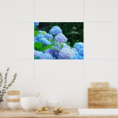 Unsere Mutter Geschenke Kunst Prinz Blue Lavender Poster (Küche)