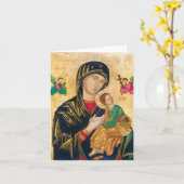 Unsere Mutter ist ständig dabei, Grußkarte zu erha Karte (Gelbe Blume)