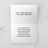 **UNSERE NACHBARN** BEI **CHRISTMAS** KARTE (Innenseite)