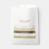 Unsere nächste Kapitel Bücher Babydusche Geschenktütchen (Vorderseite)