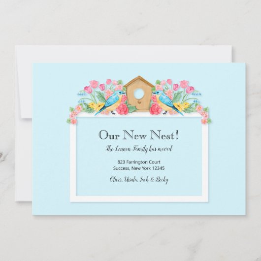 Unsere neue Ankündigung über Nestbewegungen (Vorderseite)