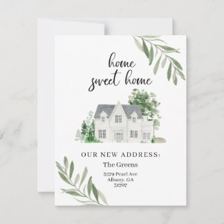 Unsere neue Ansprache Mitteilungskarte