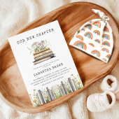 Unsere neue Kapitel Buch Kinderdusche Einladung