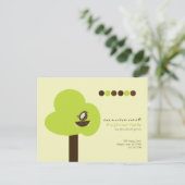 Unsere neue Postkarte für den Nestwechsel (Stehend Vorderseite)