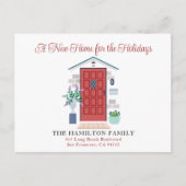 Unsere neue Weihnachtsankündigung auf der Zuhause Postkarte (Vorderseite)