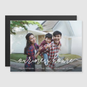 Unsere neue Zuhause| Ankündigung über einfaches Fo (Vorne/Hinten)