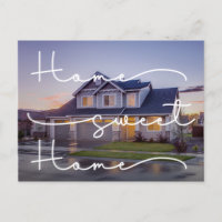 Unsere neue Zuhause Modern Foto Moving Announcemen