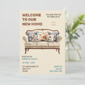 Unsere neue Zuhause-Party Einladung (Stehend Vorderseite)