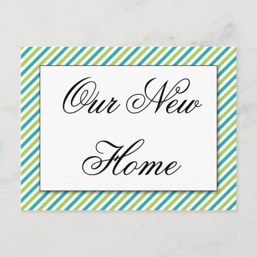 Unsere neue Zuhause, Wir haben die Postkarte versc (Vorderseite)