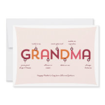 Unsere Oma ist... Grußkarte für den Muttertag