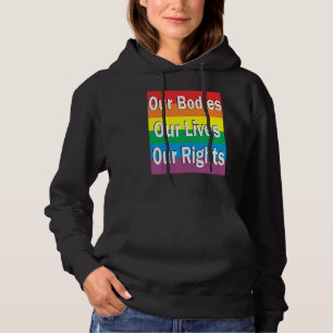 Unsere Organe leben unsere Rechte gegen Homophobie Hoodie