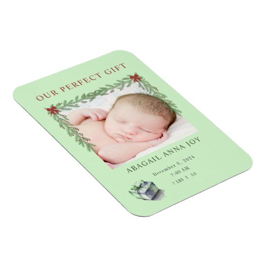 Unsere perfekte Geschenkansage Magnet (Rechte Seite)