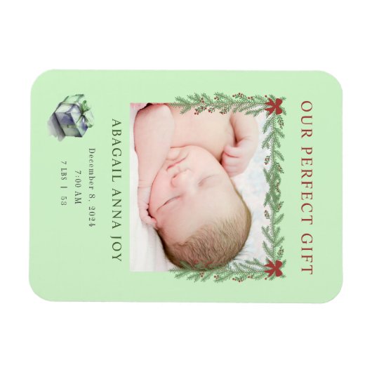 Unsere perfekte Geschenkansage Magnet (Horizontal)