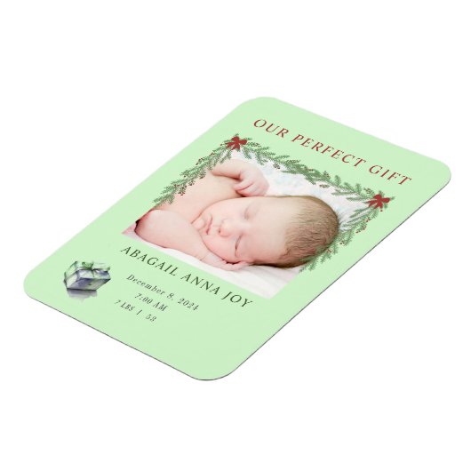 Unsere perfekte Geschenkansage Magnet (Linke Seite)