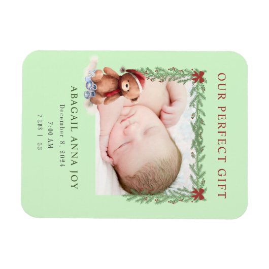 Unsere perfekte Geschenkansage Magnet (Horizontal)