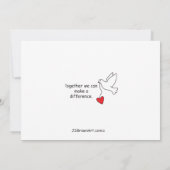 Unsere Planet_Flat Karte 7" x 5" gerettet (Rückseite)