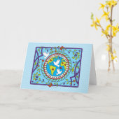 Unsere Planet_Greeting-Karte gerettet Karte (Gelbe Blume)