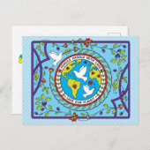 Unsere Planet_ Postkarte gerettet (Vorne/Hinten)