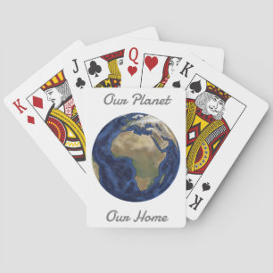 Unsere Planet-Tasche Spielkarten