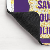 UNSERE POLIZEI gerettet Mousepad (Ecke)