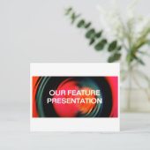 Unsere Präsentation Feiertagspostkarte (Stehend Vorderseite)