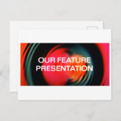 Unsere Präsentation Feiertagspostkarte (Vorne/Hinten)