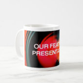 Unsere Präsentation Kaffeetasse (Vorderseite Links)