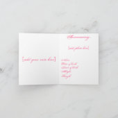 Unsere Prinzessin ist da! Ankündigung (Innenseite)