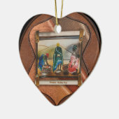 Unsere Regenbogennation Keramikornament (Links)