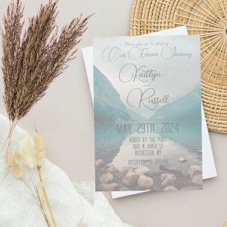 Unsere Reise für immer | Moderne Einladung zur Hoc