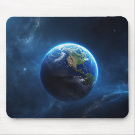Unsere Saphire-Zuhause im Weltraum Mousepad