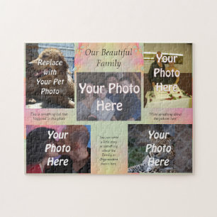 Unsere schönen Familienleben-Fotos Puzzle