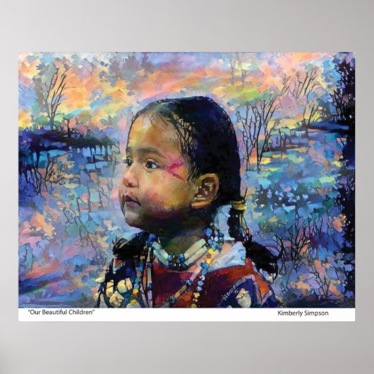 Unsere schönen Kinder Poster (Vorne)