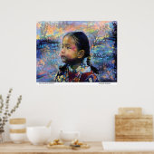 Unsere schönen Kinder Poster (Küche)