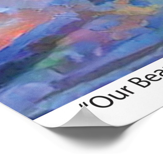 Unsere schönen Kinder Poster (Ecke)