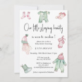 Unsere Schönheitspflege für den Schlaf Einladung (Vorderseite)