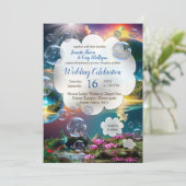 Unsere Sonne ist ein Stern und ein Giver des Leben Einladung (Stehend Vorderseite)