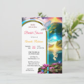 Unsere Sonne ist ein Stern und ein Giver des Leben Einladung (Stehend Vorderseite)